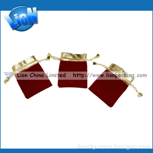 Custom Lovely Mini Jewelry Gift Pouch Draws Strings Wholesale (R-117)